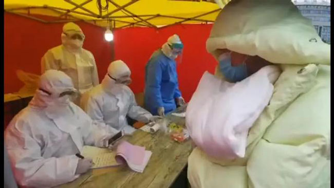 天津濱海新區啟動(dòng)全員核酸檢測 天津濱海新區啟動全員核酸檢測