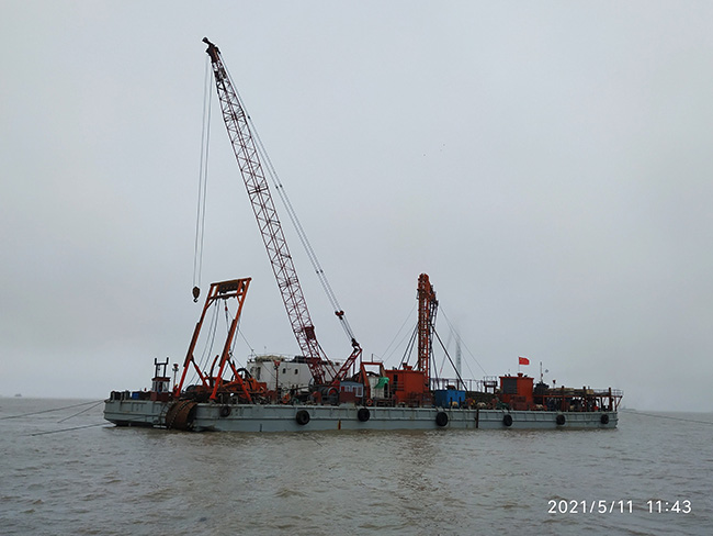 祝賀國華竹根沙H1#海上風(fēng)電場項目正式(shì)開工! 祝賀國華竹根沙(shā)H1#海上風電場項目正式開工!