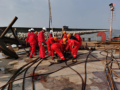 曹妃甸工業區入海排（pái）汙口工程項目順利完工