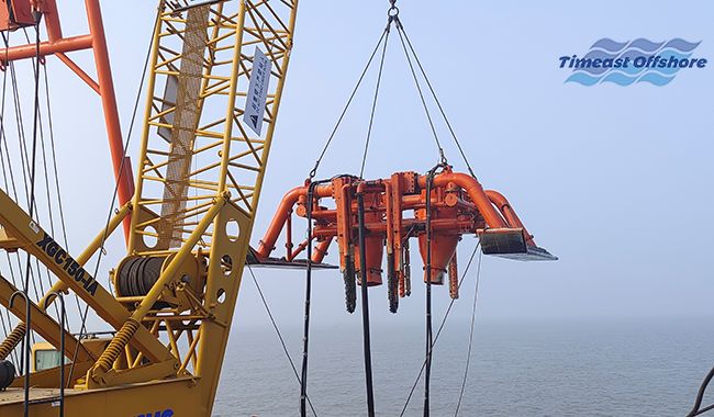 冀東(dōng)油田NP1-1D及其轄區節能低碳示範區建設工程(chéng) 海底管線後挖溝施(shī)工項目順利(lì)完工 冀東(dōng)油田NP1-1D及其轄區節能低碳(tàn)示範區建設工程 海底管(guǎn)線後挖溝施工項目順(shùn)利完工